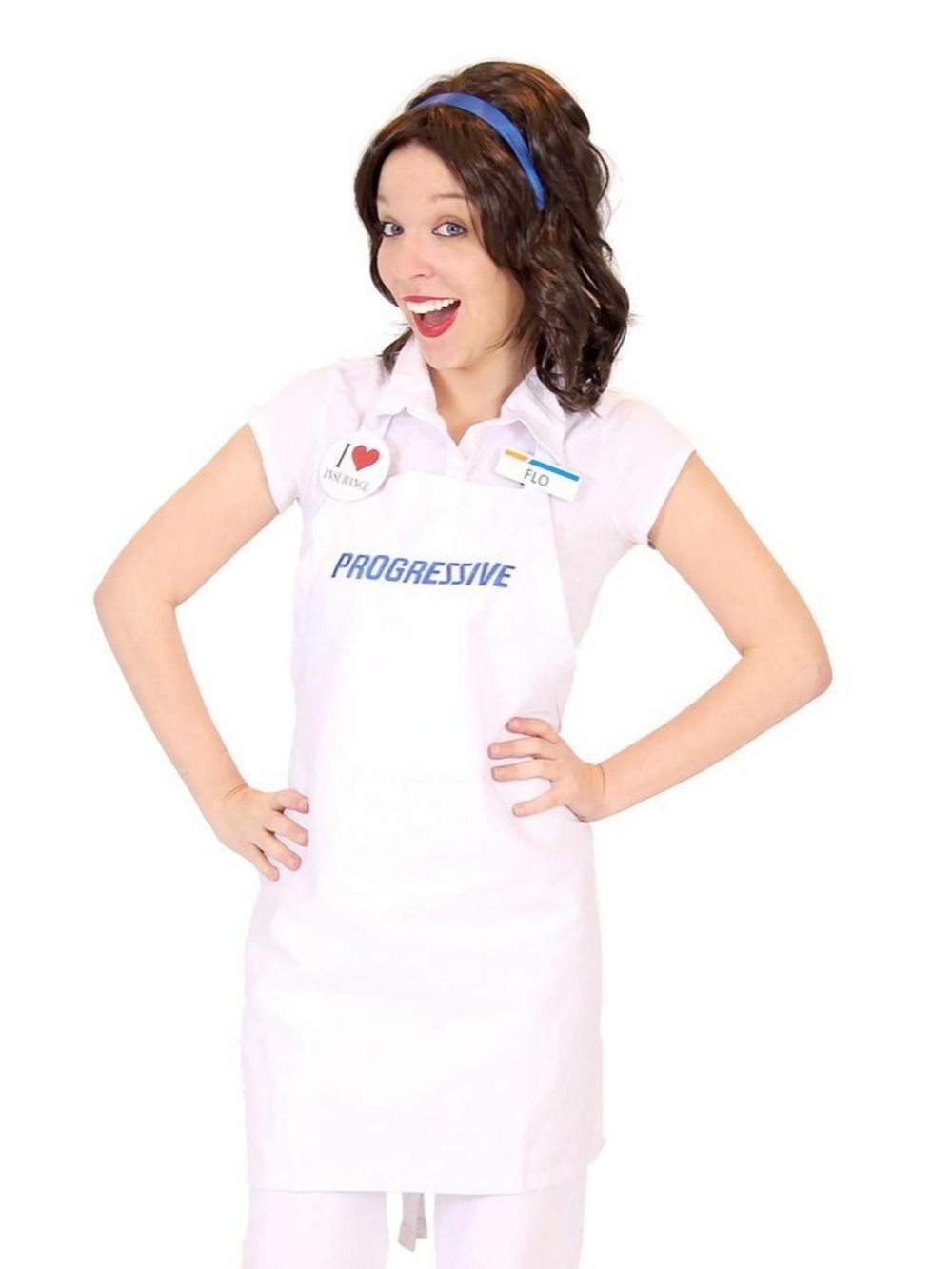 OFFICIAL Adult TV Commercial Progressive Auto Insurance Company Girl Flo Costume